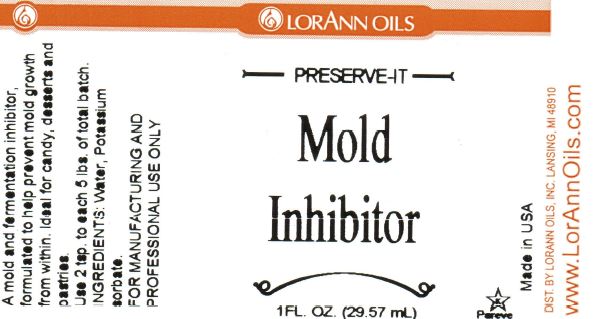 PRESERVE-IT MOLD INHIBITOR