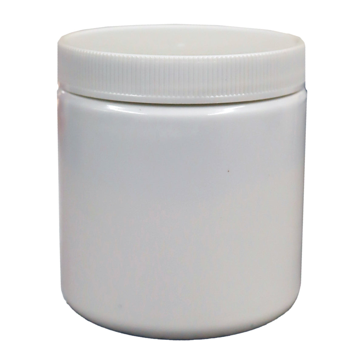 PLASTIC COSMETIC JAR, 8 oz